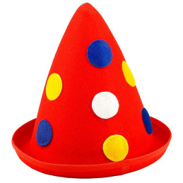 Cappello Pinocchio Rosso con pois