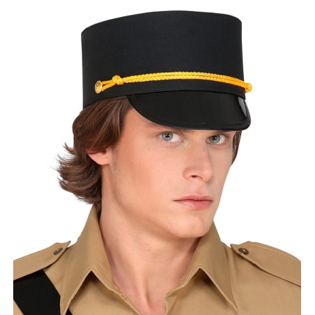 Cappello Uniforme Kepi Nero