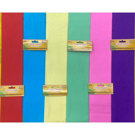 Carta Crespa 50x250 cm col ass