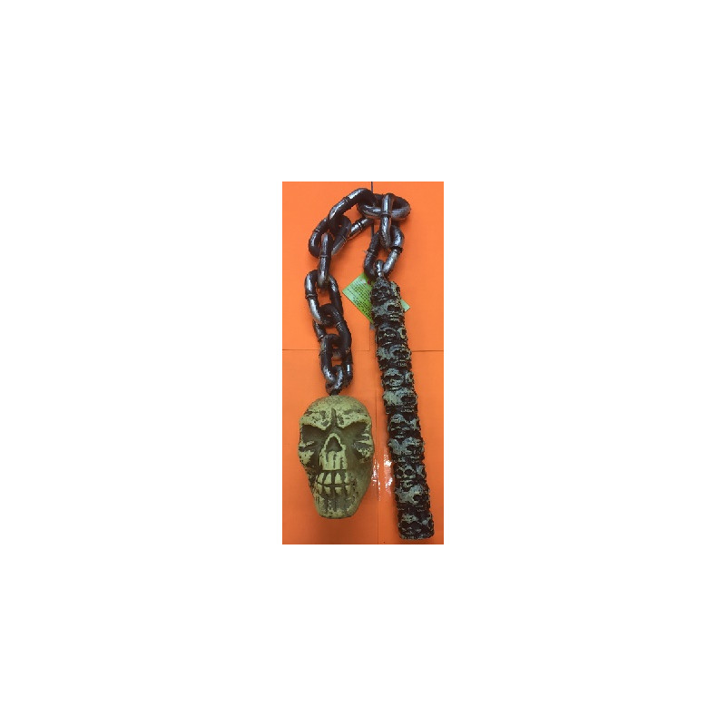 Catena con Mazza e Teschio