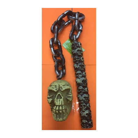 Catena con Mazza e Teschio