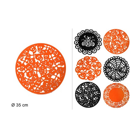 Centrino Halloween 35 cm in feltro