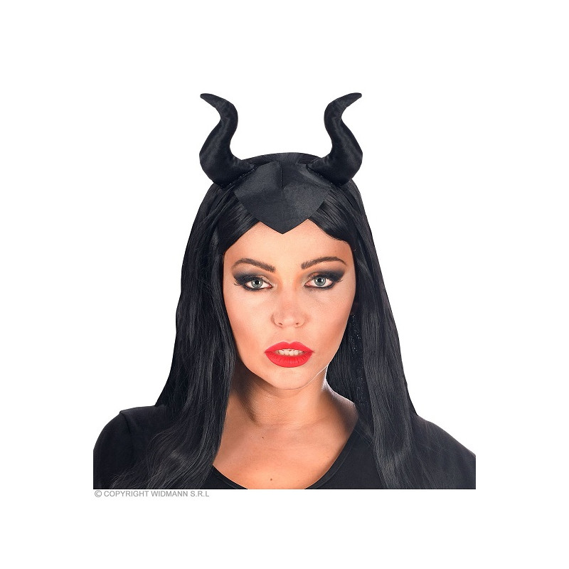 Cerchietto Corna Malefica