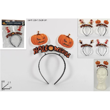 Cerchietto Halloween - 4 mod ass
