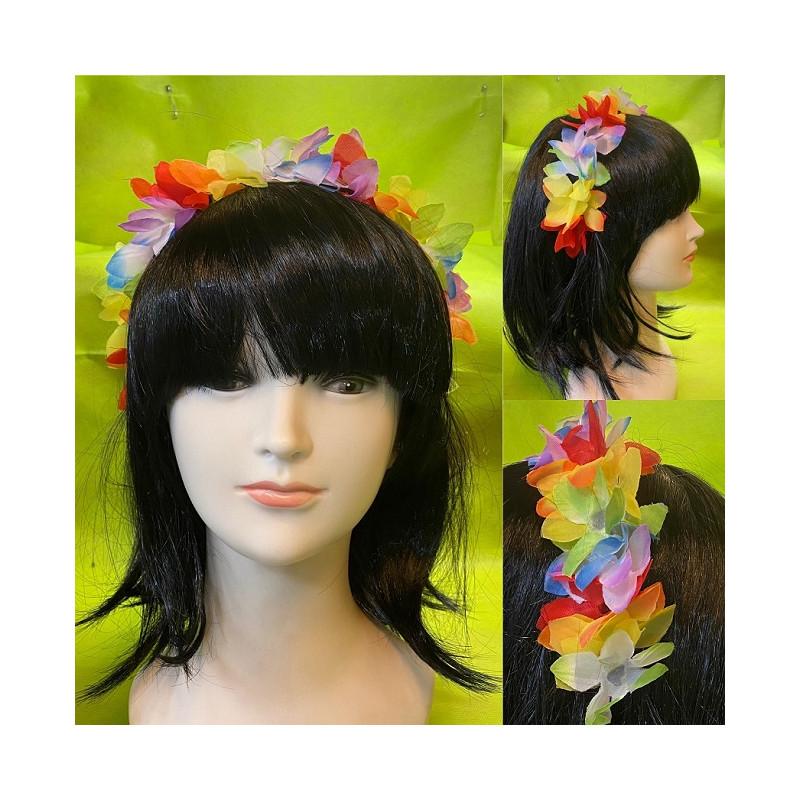Cerchietto Hawai Fiori Colorati