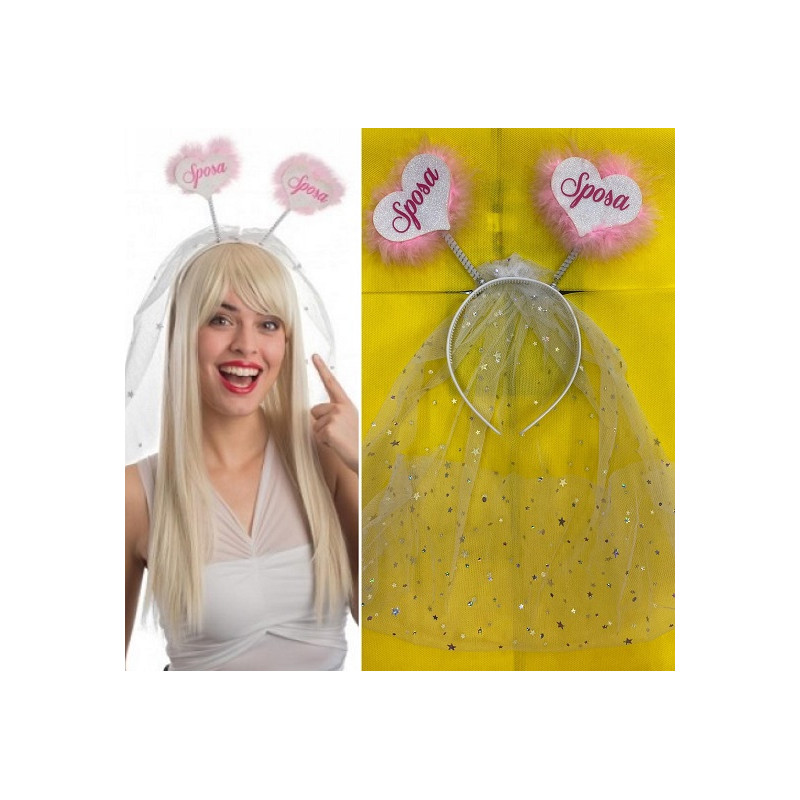 Cerchietto Velo Sposa