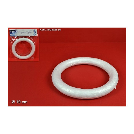 CERCHIO in polistirolo 19 cm