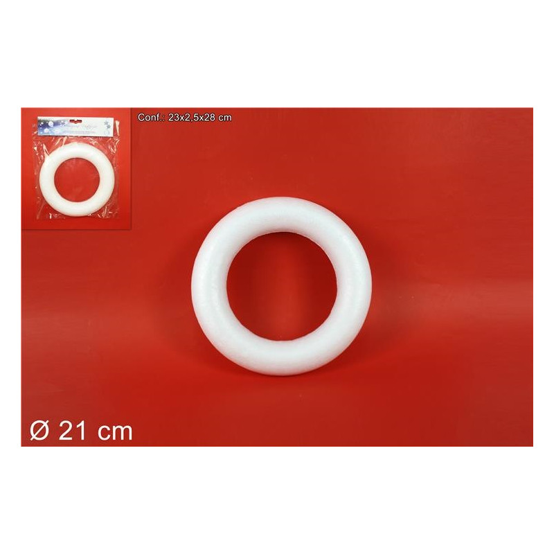 CERCHIO in polistirolo 21 cm