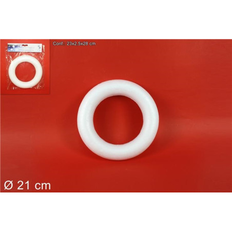 CERCHIO in polistirolo 21 cm