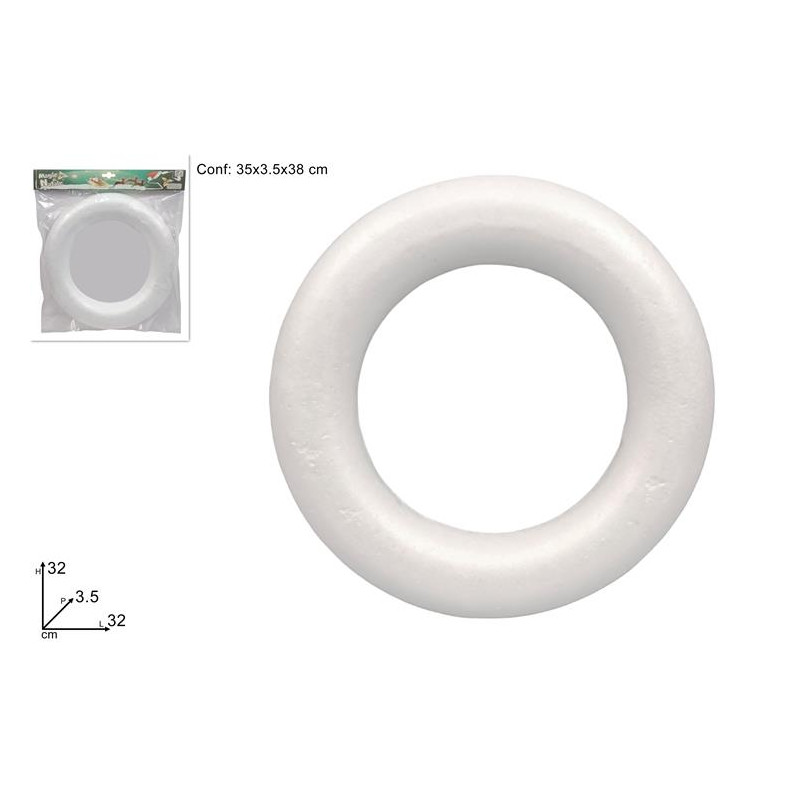 CERCHIO in polistirolo 32 cm