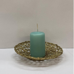 Cero ACQUA MARINA TIFFANY - h 7 cm - diam 4 cm