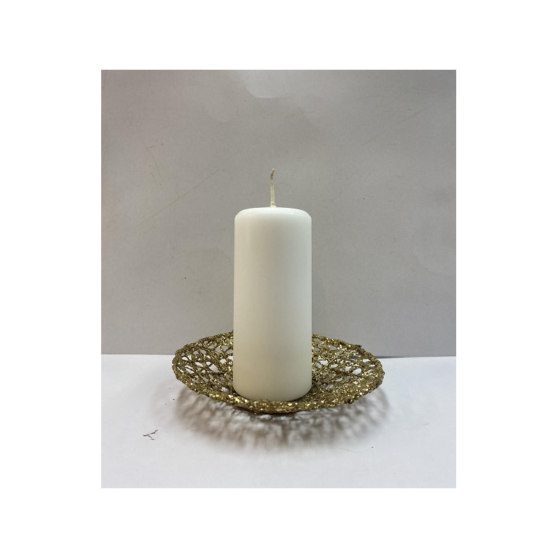 Cero BIANCO - h 12 cm - diam 5 cm