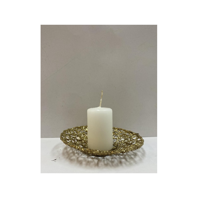 Cero BIANCO - h 7 cm  - diam 4 cm