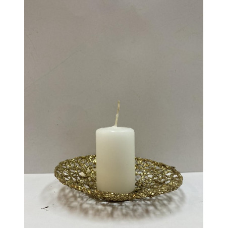 Cero BIANCO - h 7 cm  - diam 4 cm