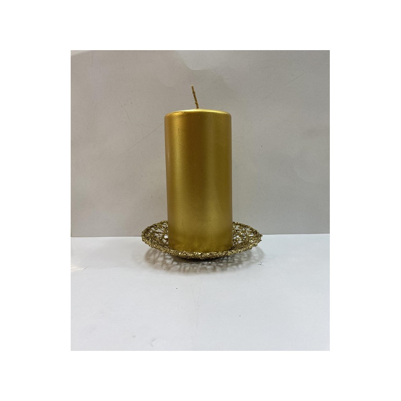 Cero ORO - h 15 cm - diam 7 cm