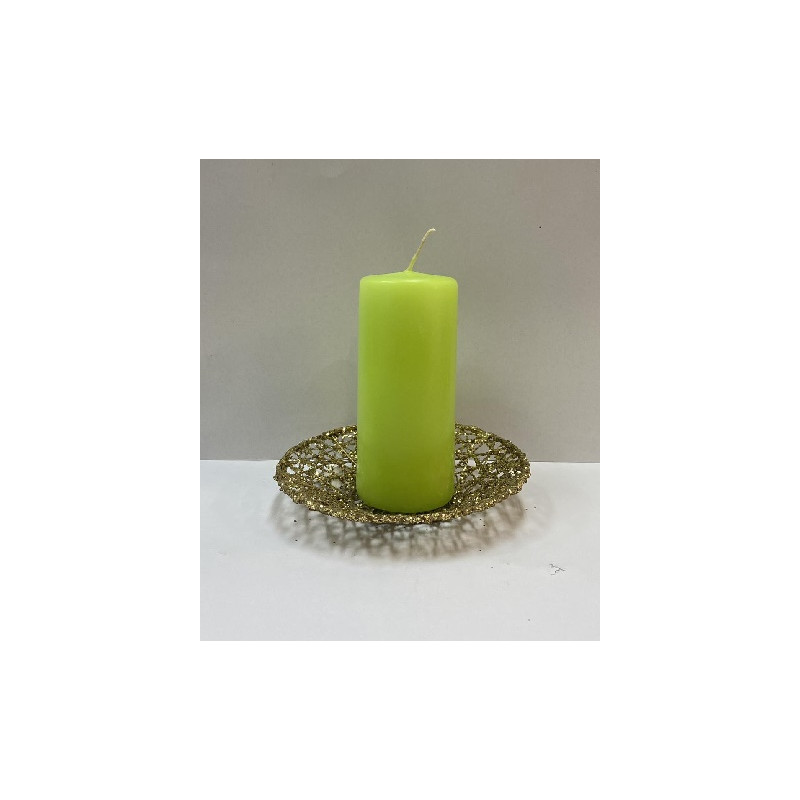 Cero VERDE LIME' - h 12 cm - diam 5 cm