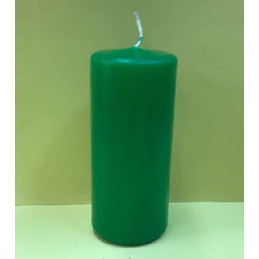 Cero VERDE SMERALDO - h 12 cm - diam 5 cm