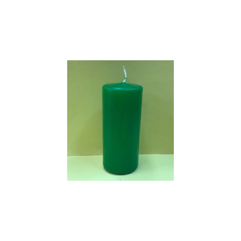 Cero VERDE SMERALDO - h 12 cm - diam 5 cm