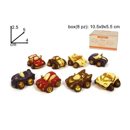 Auto mini in resina col e mod ass