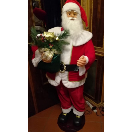 Babbo Natale con movimento e musica 150 cm