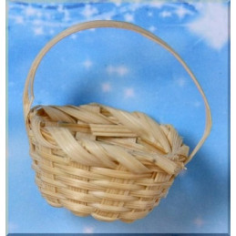 Cestino vuoto in vimini 3 cm