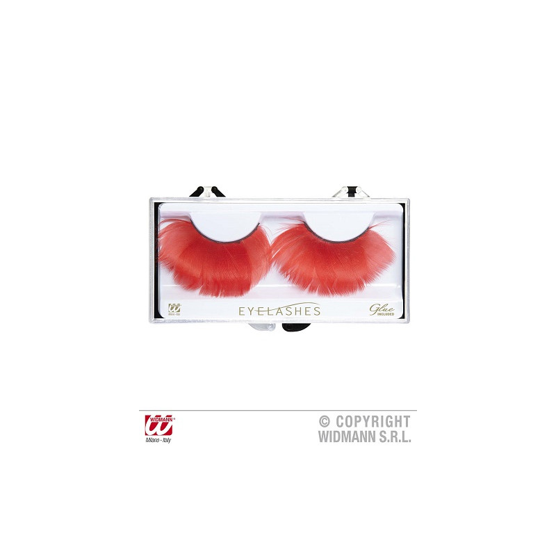 Ciglia Piume Rosse