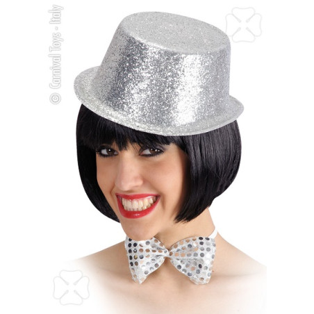 Cilindro Argento Glitter