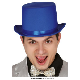 Cilindro Blu' in Raso