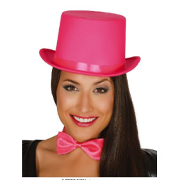 Cilindro Fuxia in Raso