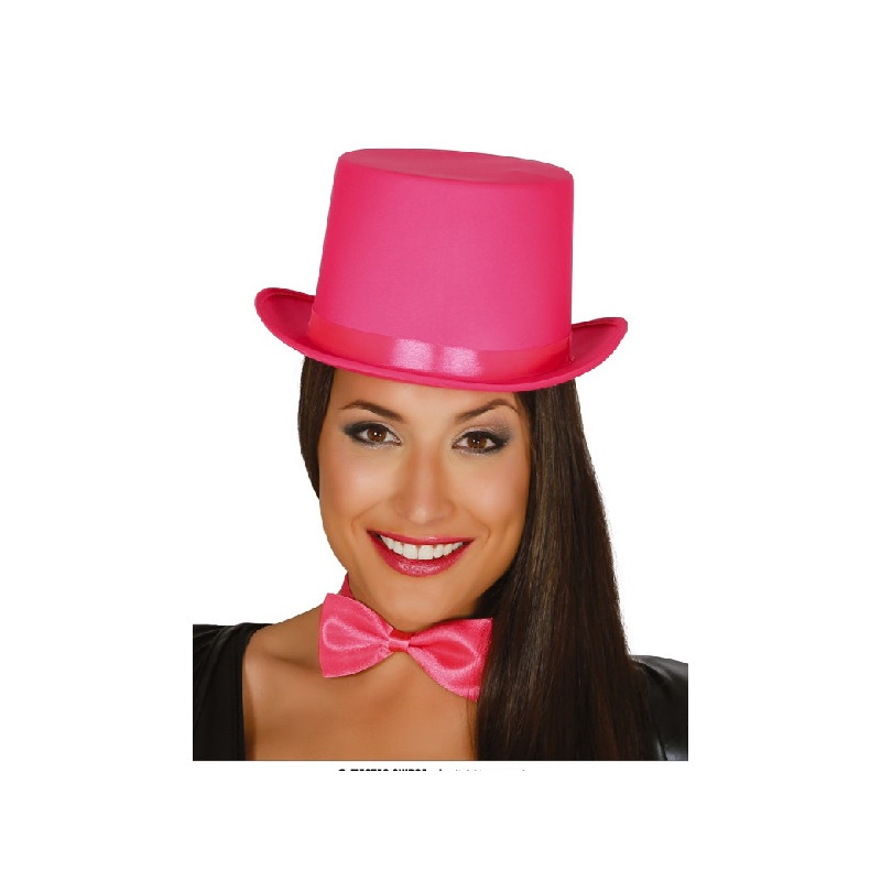 Cilindro Fuxia in Raso