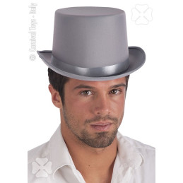 Cilindro Grigio in Raso