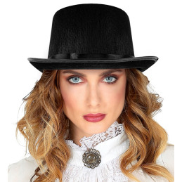 Cilindro Nero in feltro