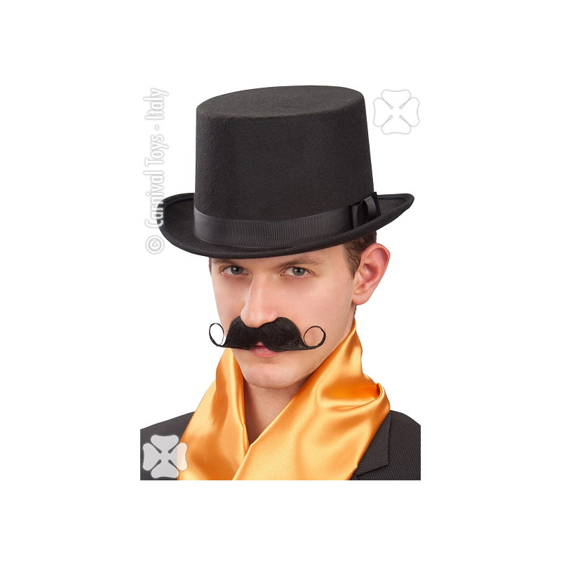 Cilindro Nero in Lana