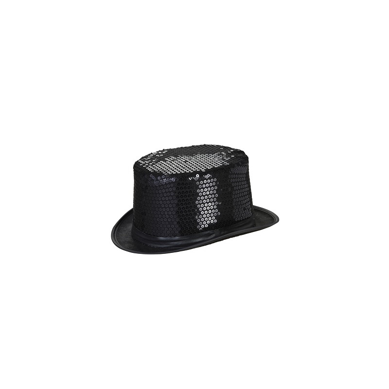 Cilindro Nero in Pajlettes