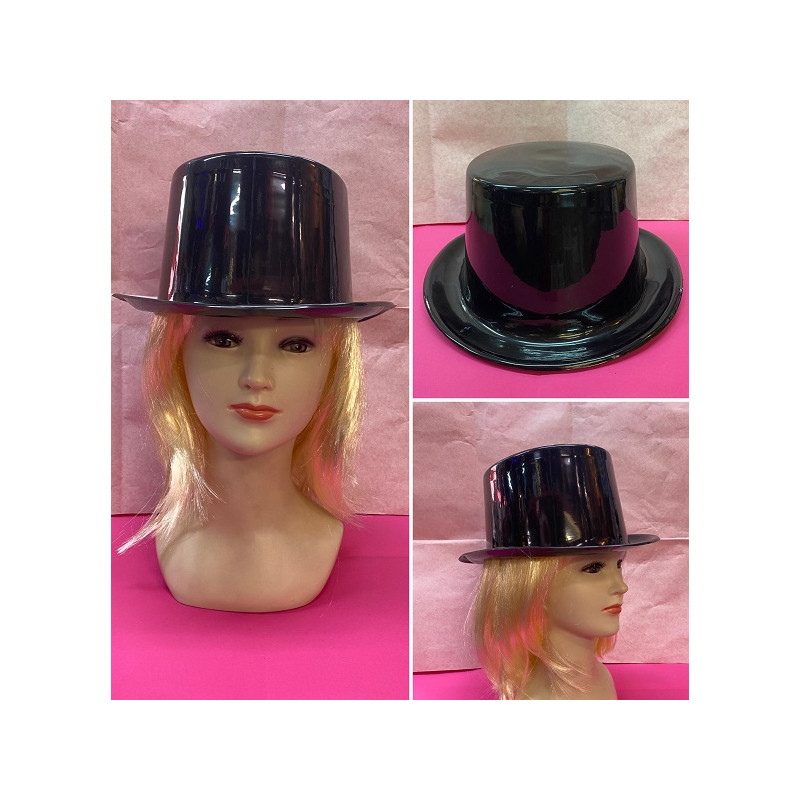 Cilindro Nero in plastica