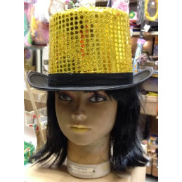 Cilindro Oro Pajlettes