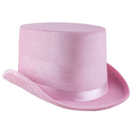 Cilindro Rosa in velluto