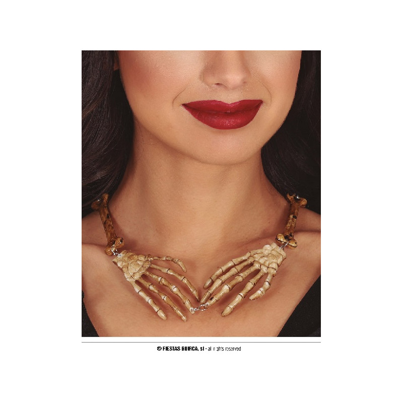 Collana con Braccia Scheletro