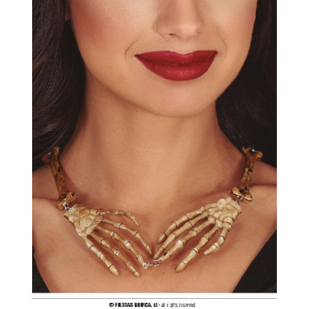 Collana con Braccia Scheletro