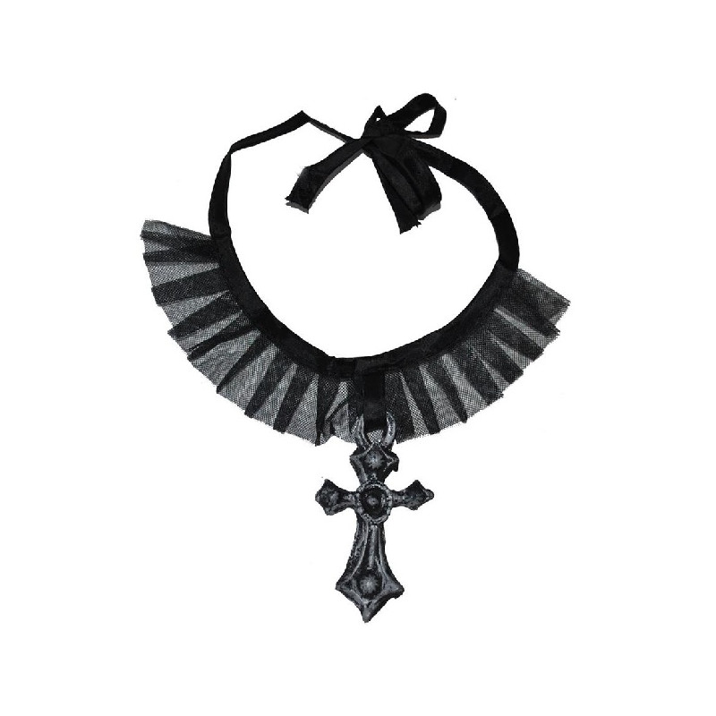 Collana con Croce Gotica
