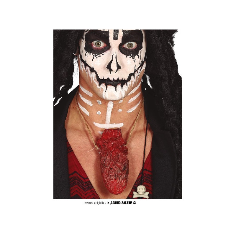 Collana con Cuore Insanguinato