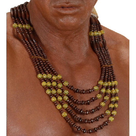 Collana Indiana Africano