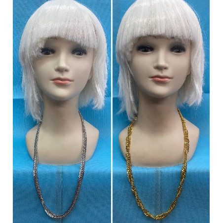 Collana Rock Oro e Argento in metallo