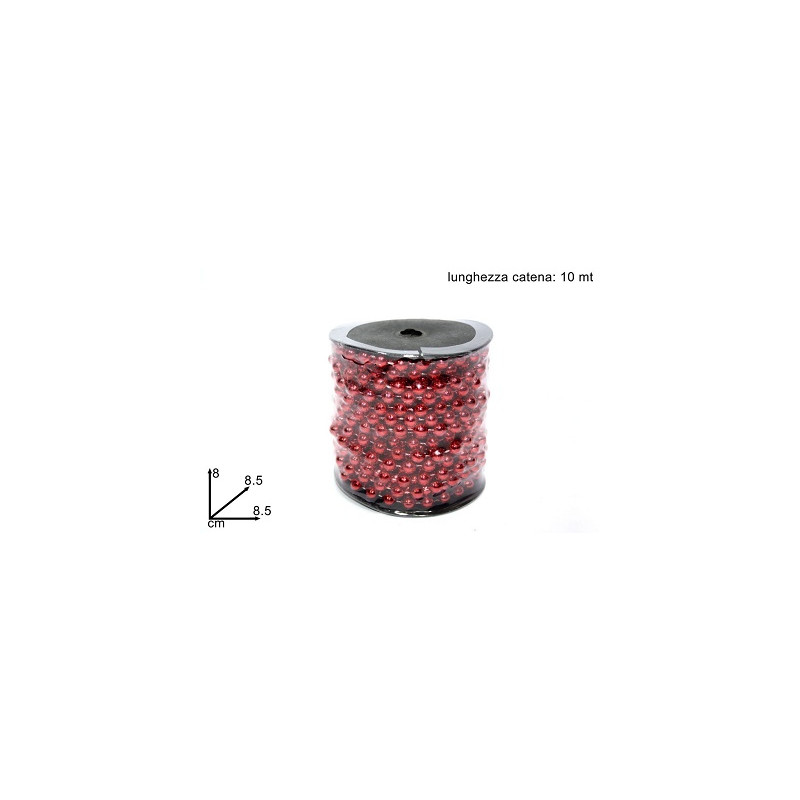 Collana Rosso 10 mt