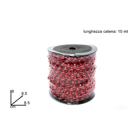 Collana Rosso 10 mt