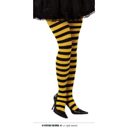 Collant Ape Rigato Giallo/Nero