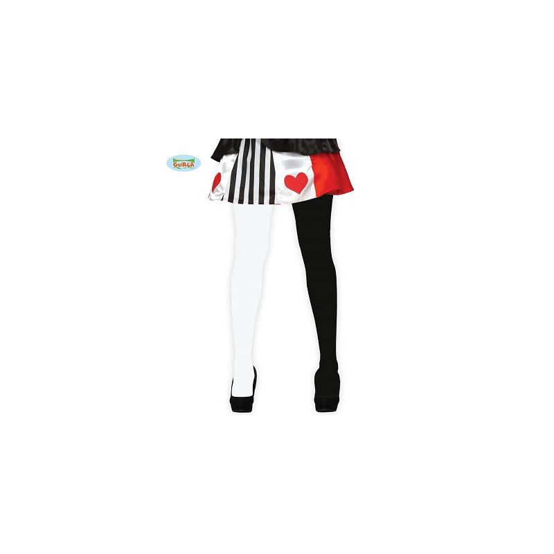 Collant Bianco/Nero