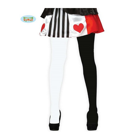 Collant Bianco/Nero