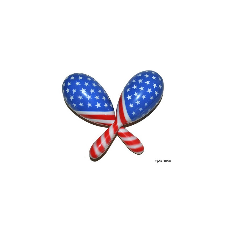 Coppia Maracas America 18 cm