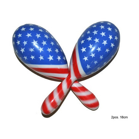 Coppia Maracas America 18 cm